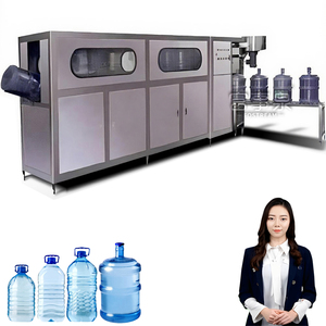 Máquina Automática de Llenado de <span class=keywords><strong>Agua</strong></span> de 5 Galones, 600 BPH, Eficiente, Segura y Precisa para <span class=keywords><strong>Agua</strong></span> <span class=keywords><strong>Purificada</strong></span> en Envases Grandes, Fácil de Usar - Product Image 1
