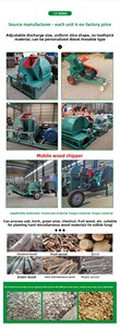 Trituradora de Madera Industrial Móvil a Diésel, con Motor de 105HP, Diámetro de 20cm, Rodamiento de Engranajes, 4t/h - Product Image 6