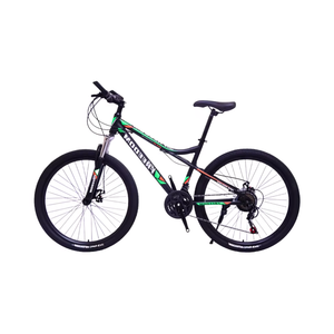 Mountain Bike dal Design semplice e fresco/bici Mtb a quattro colori verde/rosso/blu/viola Bicicleta in acciaio al carbonio da 26 pollici - Product Image 2