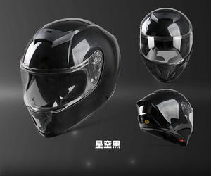 Nouveau logo personnalisé Casque de moto intégral détachable 3C avec doublure douce qui peut être enlevée <span class=keywords><strong>et</strong></span> lavée - Product Image 1