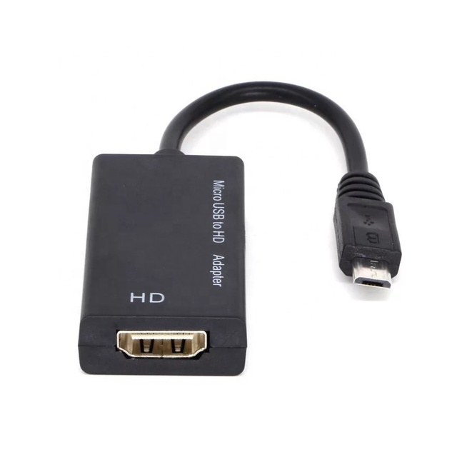 Micros USB 5Pin to HD Converter for Android Smartphone S2mhl to HD Phone Adapter Digital Video Audio Converter