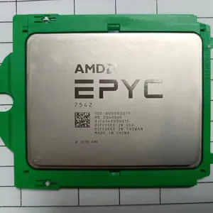 Bir M D EPYC 7542 100-000000075 32 çekirdek 2.9ghz sunucu CPU 128mb kadar 3.4ghz