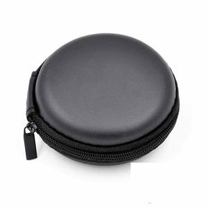 Xách Tay Màu Đen Thông Tư Earbud Trường Hợp Cứng EVA Dây Kéo Pouch Bền Có Dây Tai Nghe Trường Hợp Chủ Linh Hoạt Chức Năng Cho Các Công Cụ - Product Image 3