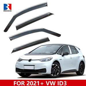 Pare-soleil de fenêtre de voiture pour VW <span class=keywords><strong>ID3</strong></span> 2021, déflecteur de vent, garde-pluie, visière de porte, visière de fenêtre, pièces automobiles, accessoires extérieurs - Product Image 2