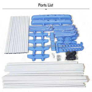 ชั้นเหล็กพับได้4ชั้นคุณภาพสูงในร่ม/กลางแจ้งห้องครัวห้องน้ำระเบียงราวตากผ้า - Product Image 3