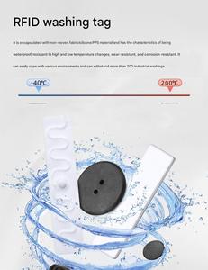 Tùy Chỉnh Bền Nhiệt Độ Cao <span class=keywords><strong>RFID</strong></span> Silicone Giặt <span class=keywords><strong>Tag</strong></span> Có Thể Giặt Thông Minh Thụ Động Theo Dõi Dệt May Nhanh Chóng Tích Hợp - Product Image 6