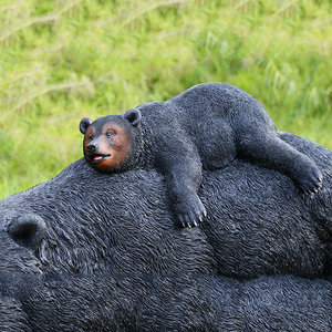 Estatua de Oso Polar Gigante de Resina Estilo Paddington Bear, Escultura de Tamaño Real para Calle, Museo, Área de Juegos Infantil, Centro Comercial, Zoológico - Product Image 2