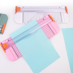 <span class=keywords><strong>Coupe</strong></span>-papier A4 manuel rose blanc Morandi vert outil de <span class=keywords><strong>coupe</strong></span> de papier en plastique transfrontalier vente chaude du fabricant - Product Image 3