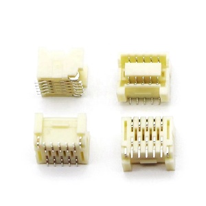 Conector SMT tipo Wafer DIN Macho/Hembra de 1.1mm de paso, 2*5P H4.85 para PCB con carcasa de nailon - Product Image 2