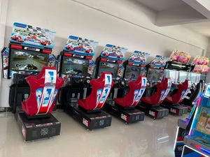 Cabina de Simulación de Carreras con <span class=keywords><strong>Asiento</strong></span>, Estructura Metálica, Tablero de Juego Incluido, Juego de Carreras de Coches, 1 Año de Garantía, Uso en Centro de Juegos, Personalizado en Inglés - Product Image 5