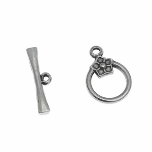 อุปกรณ์ตกแต่งเครื่องประดับสแตนเลสสตีล ยี่ห้อ Anno Jewelry ตัวล็อคแบบ Ot สำหรับสร้อยข้อมือ สร้อยคอ งาน DIY ขนาด 8 มม. ผิวเรียบ - Product Image 5
