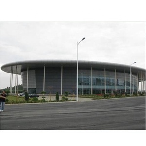 LF struttura spaziale prefabbricata in acciaio leggero di alta qualità <span class=keywords><strong>sala</strong></span> espositiva <span class=keywords><strong>sala</strong></span> conferenze saldatura personalizzata taglio piegatura - Product Image 3