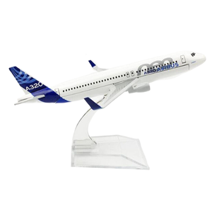 促销和商务礼品1:400比例16厘米A380 A350 A330 A320空中巴士飞机型号 - Product Image 4