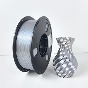 Filamento de Impresora 3D Silk PLA Plus al por Mayor, 1.75mm 1kg, Brillo Metálico, Alta Resistencia, Fácil de Imprimir para Modelos Decorativos - Product Image 3