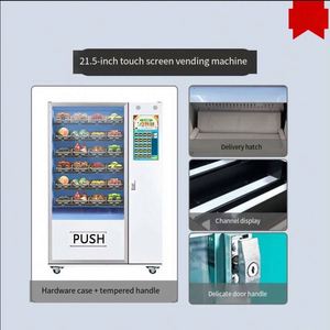 ตู้จำหน่ายผลไม้สดขนาดใหญ่ จอ LCD ระบบฆ่าเชื้อด้วยแสง UV รองรับ Wi-Fi พร้อม SDK ระบบทำความเย็นด้วยคอมเพรสเซอร์ แบบมีบันได - Product Image 4