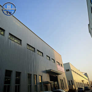 Atelier de fabrication en structure métallique, bâtiment préfabriqué, grande <span class=keywords><strong>baie</strong></span> vitrée, toit, mur, cadre résistant aux intempéries - Product Image 6
