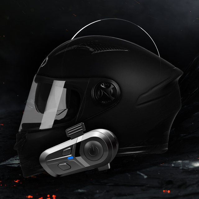 Type C Intercom System Wireless Motorcycle Helmet Headset Intercomunicador Para Motocicleta Intercom for Helmet