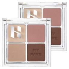 Holica My Fab Palette de fards à paupières imperméables 2 pièces Trunple maquillage unique avec numéro de modèle magnétique marque privée - Product Image 1