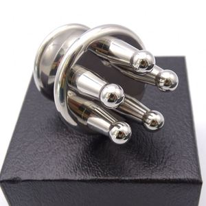 Masaje de acero inoxidable masaje terapia palo drenaje de ácido linfático cuero cabelludo cabeza meridiano peine para magnetoterapia <span class=keywords><strong>fisioterapia</strong></span> - Product Image 4