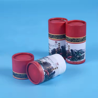 Maßgefertigte Kraftpapier-Verpackung für Gemälde, Karten und Poster - Braune Karton-Zylinder-Versandrohre