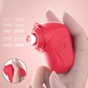 S-HANDE 섹스 토이 실리콘 모델 마사지 제품 성인용품 질 꿀벌 장미 강력한 흡입 핑거 바이브레이터 성인 장난감 - Product Image 2