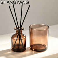 Bouteilles de diffuseur d'arômes en verre vides de luxe 50 ml 200 ml, emballage unique pour diffuseur de parfum Loris avec boîte