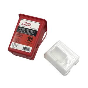 Màu đỏ 1 Quart và 2 Quart <span class=keywords><strong>Sharp</strong></span> <span class=keywords><strong>container</strong></span> dùng một lần chất thải y tế, sharps <span class=keywords><strong>container</strong></span> Biohazard kim xử lý - Product Image 4