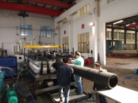 Máquina Extrusora de Tubería de Plástico de Doble Pared Corrugada de PP/PE de 200-500 mm, de Alta Productividad y Fabricación Automática, en Oferta