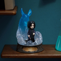 POP MART HP Série Patronus Figurines sous Licence Nouvelles Figurines Artistiques Figurines de Collection Boîte Mystère Cadeau