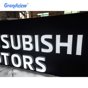 3D Auto <span class=keywords><strong>Car</strong></span> <span class=keywords><strong>Logo</strong></span> con nombres LED Tiras de iluminación para decoración de automóviles Publicidad en empresas y hospitales - Product Image 4