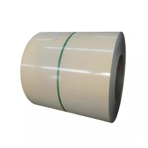 Codice colore bianco Ppgi 9016 0.4mm precerniciato bobina in acciaio zincato prodotti in acciaio a scacchi in bobina di acciaio rivestito di colore - Product Image 1