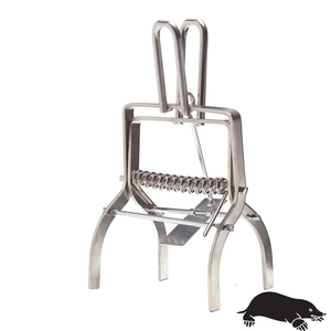 Trampa para Topos de Metal Sólido Galvanizado de Doble Entrada, Resistente y Robusta, para Jardín, Granja y Exteriores - Product Image 1