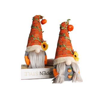 2407 ganglian calabaza girasol muñeca sin rostro enano pantalla decoración Festival de la cosecha - Product Image 2