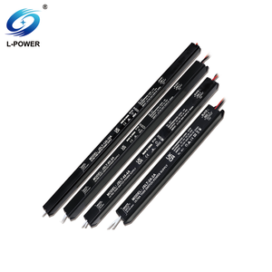 Fuente de alimentación LED de tira delgada ultrafina de 24W a 120W con certificación CE/FCC/RoHS segura para exportar aplicaciones de iluminación LED de Europa y América - Product Image 1