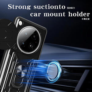 Offre Spéciale en gros pour Infinix <span class=keywords><strong>Zero</strong></span> 40 4G antichoc protecteur magnétique couverture arrière anneau support étui - Product Image 2