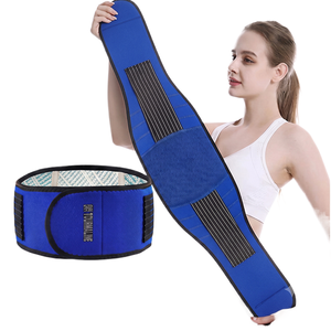 Nouvelle <span class=keywords><strong>ceinture</strong></span> de soutien lombaire et dorsal magnétique réglable en tourmaline bleue pour le <span class=keywords><strong>sport</strong></span> - Product Image 2