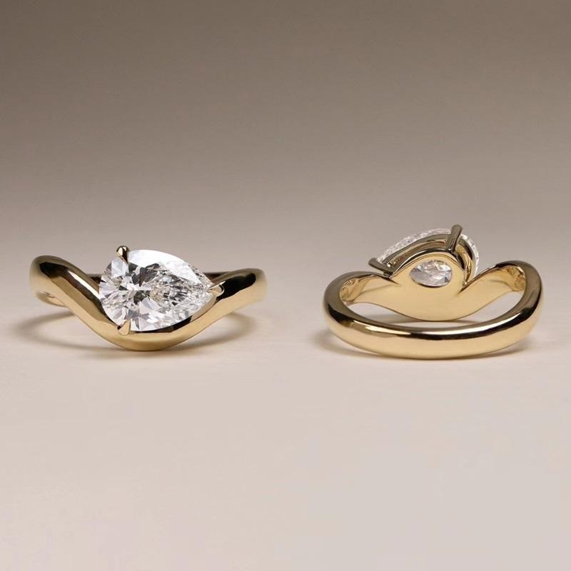 แหวนทรงลูกแพร์