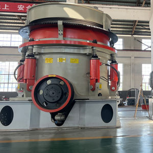 Concasseur hydraulique portable à mâchoires et à cônes multicylindres pour carrière de pierres - Product Image 1