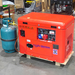 Generadores de Gasolina Industriales Silenciosos OEM ODM de 3Kva, 5Kva, 8Kva, 10Kva, Generador Pequeño de Gasolina de 12V 24V con Alternador de Cobre - Product Image 1