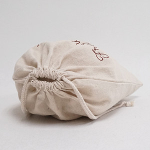 Bolsa de Pan de Lino y Algodón Natural con Cordón, Venta al Por Mayor de Fábrica - Product Image 4