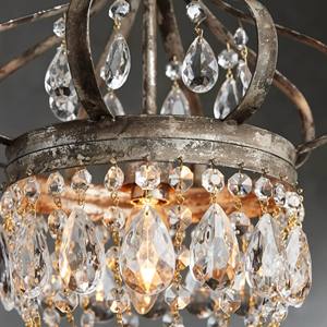 Classique en <span class=keywords><strong>fer</strong></span> forgé cristal goutte d'eau suspension lampe salle à manger cuisine Antique industriel Loft luxe lustres éclairage - Product Image 3