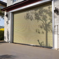 Porte enroulable robuste et sécurisée