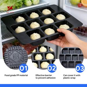 Bandeja de Embalaje para Bollos al Vapor XF-0308 de PP Desechable, Apta para Alimentos y Personalizable - Product Image 5
