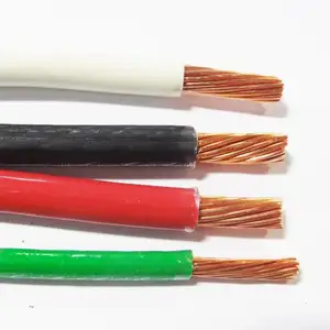 Single core copper insulated cables 750v electrical pvc sheathed 4 mm2