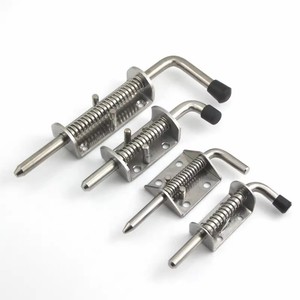 Spring <b>Pins</b> Heavy Duty 304 Stainless Steel Tapered Head 9.5mm Diameter 136mm Length For General Use - Product Image 1