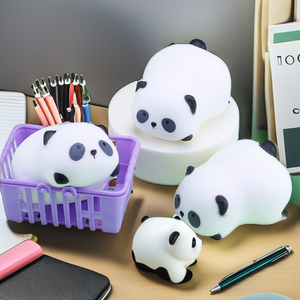 Jouet anti-stress en plastique de haute qualité, mignon panda à rebond lent, avec musique, pour adolescents, idéal pour la promotion et la décompression - Product Image 2