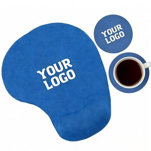 New Design Wholesale Ergonomic Business Gift Custom Logo With Wrist Rest Promotion Gaming Mouse Pad Mat - Product Image 1
