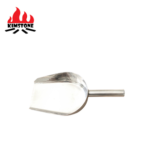 Kimstone - Pelle à cendres professionnelle pour foyer et barbecue, 15,6 pouces, en acier inoxydable, résistante à la chaleur, pour petits débris - Product Image 5
