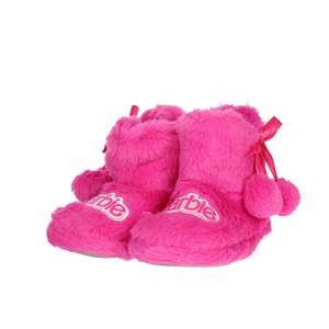 Pantoufles d'hiver Disney Mickey Mouse pour filles, bottines en peluche douce fuchsia, confortables pour l'intérieur - Product Image 6