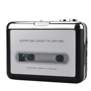 USB Cassette Player Tape to PC Old Cassette to MP3 Format Converter Audio Recorder Capture Walkman with Auto Reverse